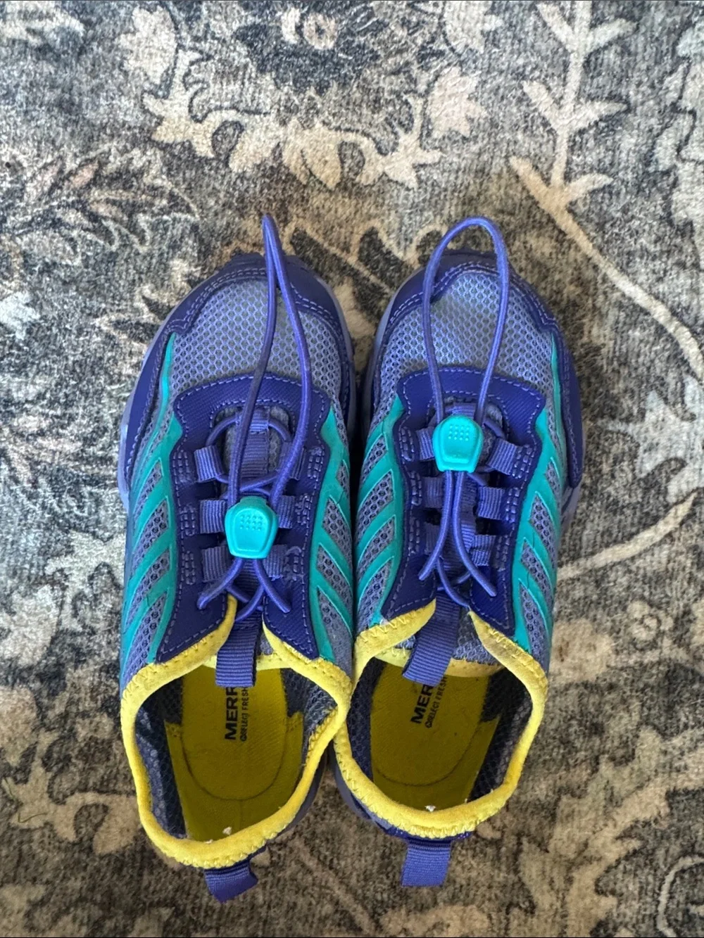 Merrell worn tab